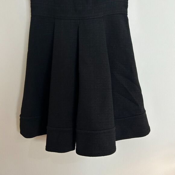 Black Proenza Schouler Pleated Wool Dress - Picture 7 of 11